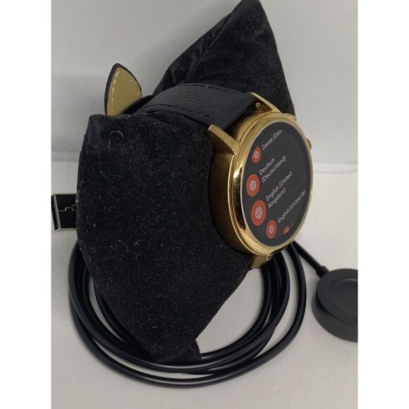 Fossil Gen 4 Authentic Digital Dial Smart Watch Custom Band FTW6018 AB191 - Picture 3 of 10